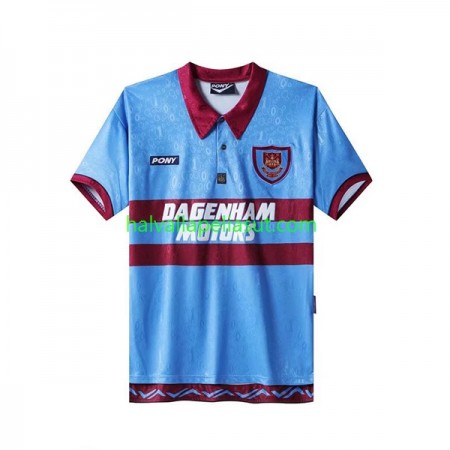 Jalkapallo Pelipaidat/Peliasut West Ham United 1995-1996 Retro Kotipaita Lyhythihainen